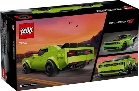 LEGO Speed Champions 77237 - Samochód sportowy Dodge Challenger SRT Hellcat