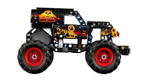 LEGO Technic 42219 - Monster Jam Grave Digger Ogień i lód
