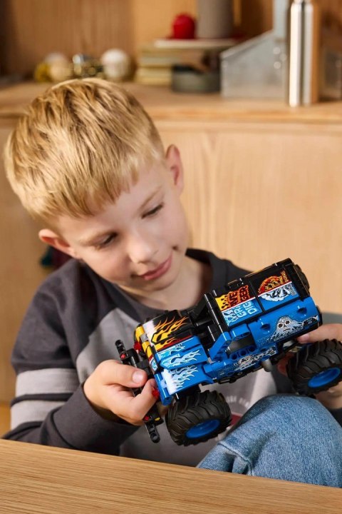 LEGO Technic 42219 - Monster Jam Grave Digger Ogień i lód