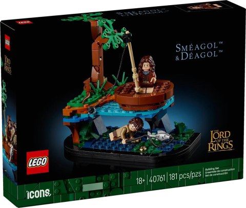 LEGO Icons 40761 - Władca pierścieni: Smeago i Deago
