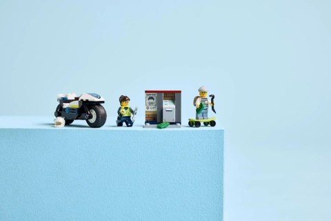 LEGO City 60455 - Pościg na motocyklu policyjnym