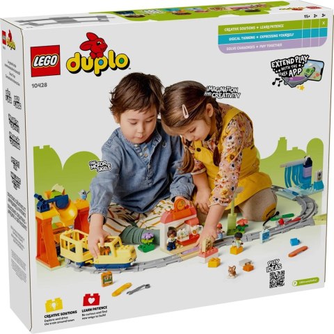 LEGO Duplo 10428 - Duży interaktywny pociąg miejski