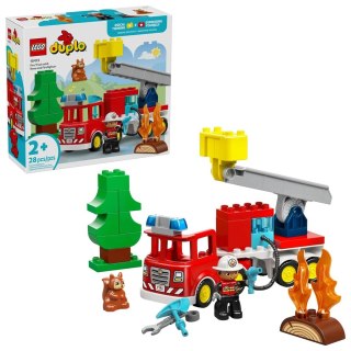 LEGO Duplo 10473 - Wóz strażacki z wężem i strażakiem