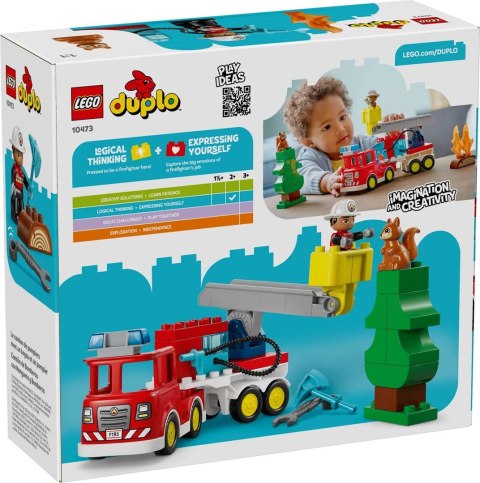 LEGO Duplo 10473 - Wóz strażacki z wężem i strażakiem