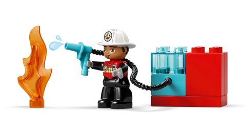 LEGO Duplo 10473 - Wóz strażacki z wężem i strażakiem