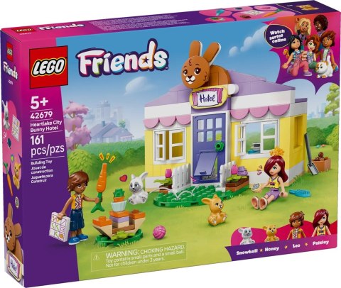 LEGO Friends 42679 - Hotel dla królików w mieście Heartlake