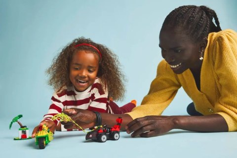 LEGO Marvel Super Heroes 11198 - Pościg Spina za Electro w dinopojeździe