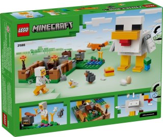 LEGO Minecraft 21585 - Farma kurczaków