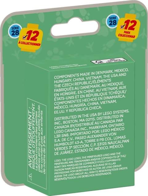 LEGO Minifigures 71051 Seria 28 V111 - Zwierzęta