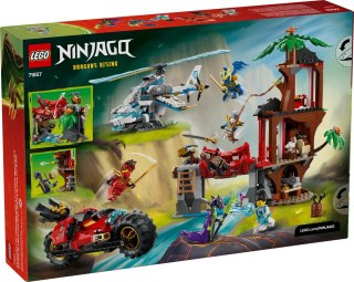 LEGO Ninjago 71857 - Bitwa ninja: Domek na drzewie z pojazdami