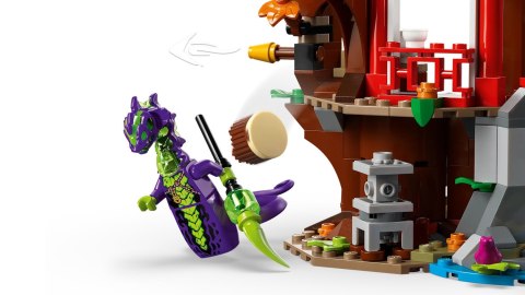 LEGO Ninjago 71857 - Bitwa ninja: Domek na drzewie z pojazdami