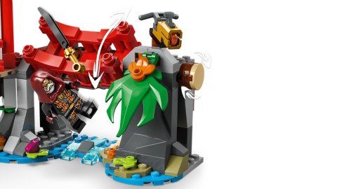 LEGO Ninjago 71857 - Bitwa ninja: Domek na drzewie z pojazdami