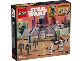 LEGO Star Wars 75372 - Zestaw bitewny z żołnierzem armii klonów i droidem bojowym
