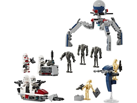 LEGO Star Wars 75372 - Zestaw bitewny z żołnierzem armii klonów i droidem bojowym