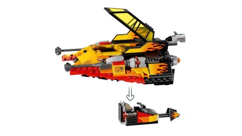 LEGO Star Wars 75414 - Płomienny śmigacz śnieżny