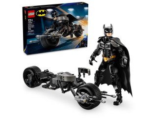 LEGO DC Super Heroes 76273 - Figurka Batmana do zbudowania i batcykl