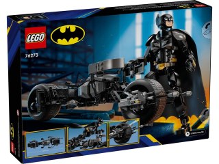 LEGO DC Super Heroes 76273 - Figurka Batmana do zbudowania i batcykl