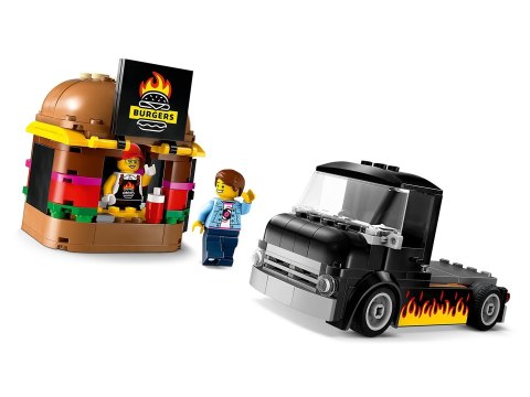 LEGO City 60404 - Ciężarówka z burgerami