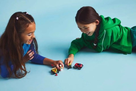 LEGO City 60458 - Zestaw wyścigówek: pizza kontra wóz strażacki