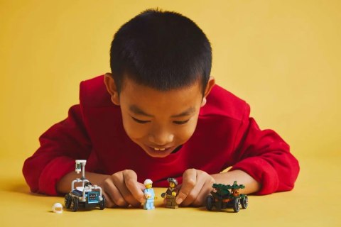 LEGO City 60459 - Zestaw wyścigówek: samolot kontra łóżko szpitalne