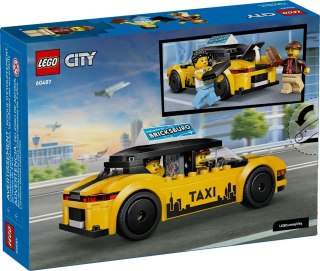 LEGO City 60487 - Żółta taksówka