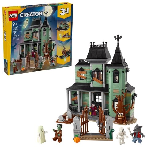 LEGO Creator 3w1 31167 - Nawiedzona rezydencja