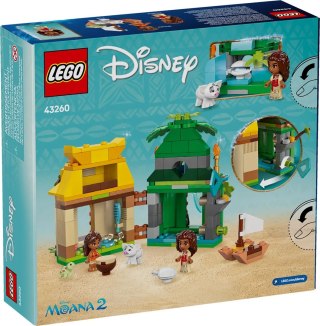 LEGO Disney 43260 - Zabawy Vaiany na wyspie