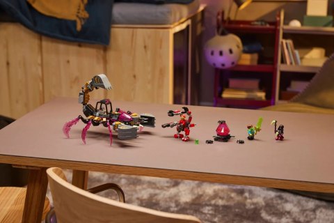 LEGO DREAMZzz 71513 - Koszmarna skorpionowa koparka