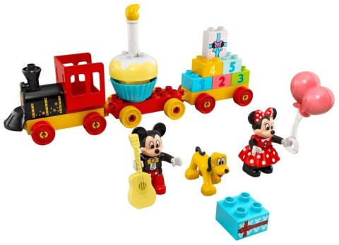 LEGO Duplo 10941 - Urodzinowy pociąg myszek Miki i Minnie