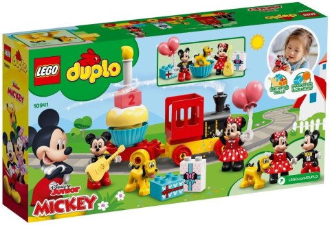 LEGO Duplo 10941 - Urodzinowy pociąg myszek Miki i Minnie