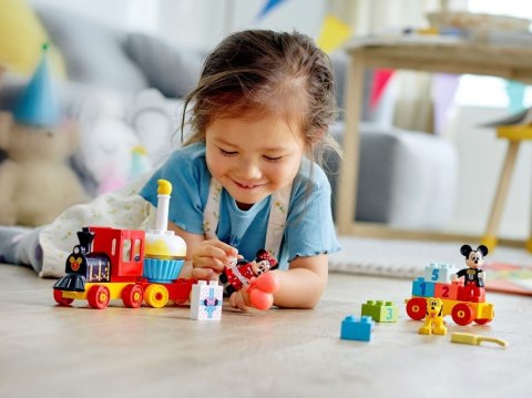 LEGO Duplo 10941 - Urodzinowy pociąg myszek Miki i Minnie