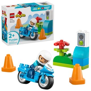 LEGO Duplo 10471 - Niebieski motocykl policyjny