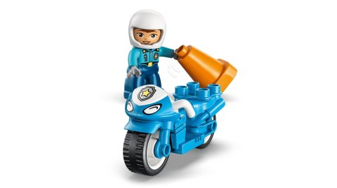 LEGO Duplo 10471 - Niebieski motocykl policyjny