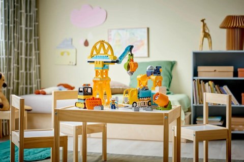 LEGO Duplo 10476 - Plac budowy z pojazdami 3 w 1