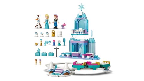 LEGO Disney 43281 - Lodowy zamek Elzy i śnieżna przejażdżka