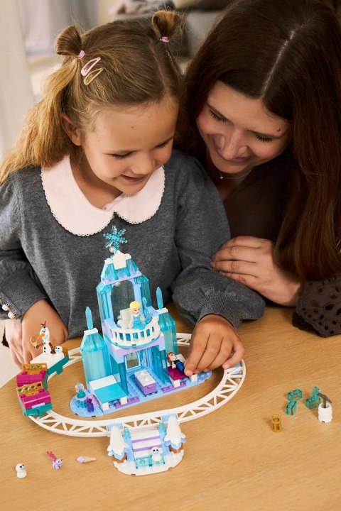 LEGO Disney 43281 - Lodowy zamek Elzy i śnieżna przejażdżka