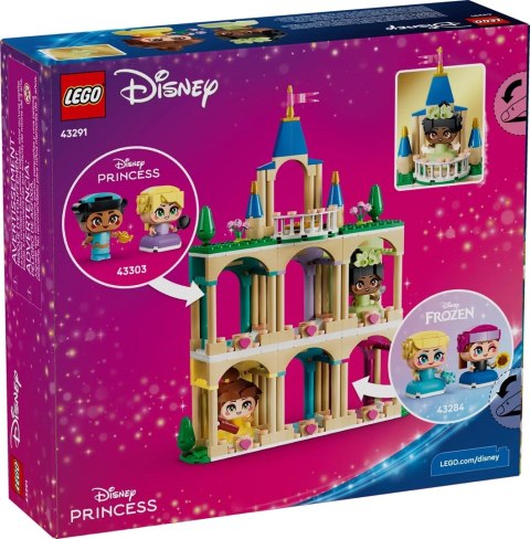 LEGO Disney 43291 - Mała Bella i Tiana z zamkiem