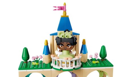 LEGO Disney 43291 - Mała Bella i Tiana z zamkiem