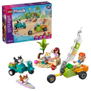 LEGO Friends 42641 - Przygoda z surfującymi psami i skuterem