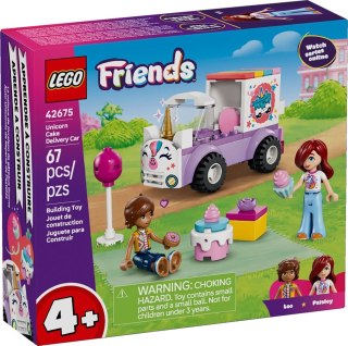 LEGO Friends 42675 - Jednorożcowa dostawa tortu