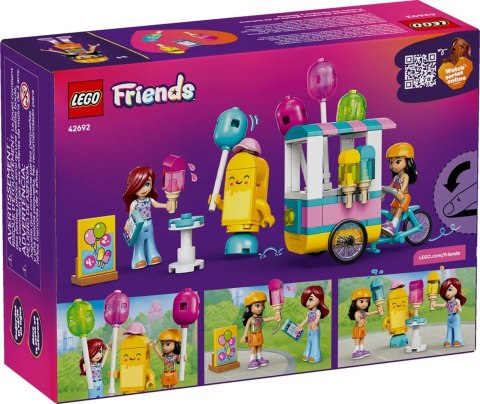 LEGO Friends 42692 - Stoisko z lodami i balonami