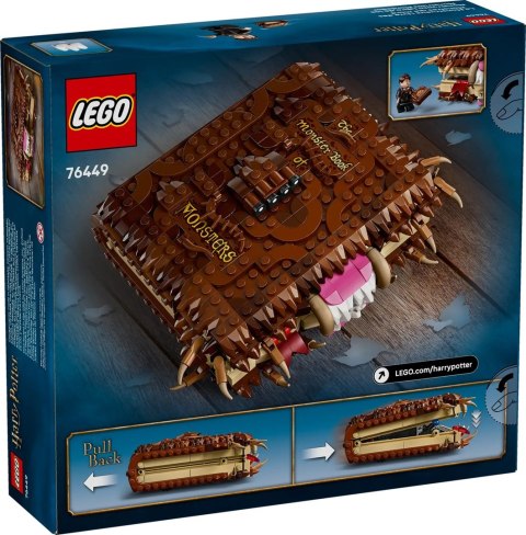 LEGO Harry Potter 76449 - Potworna księga potworów z zębami