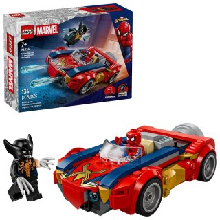 LEGO Marvel 76336 - Spider-Man w samochodzie kontra zvenomowany Wolverine