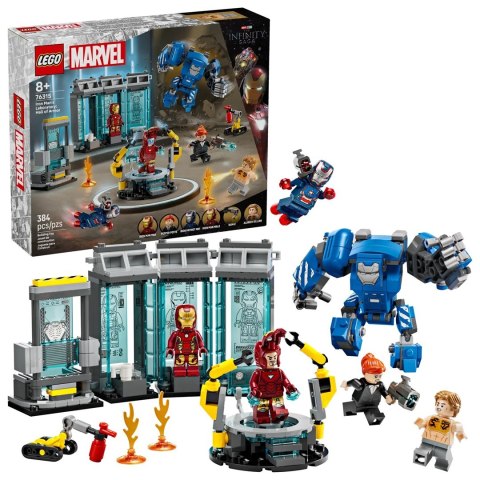 LEGO Marvel Super Heroes 76315 Laboratorium Iron Mana: Zbrojownia