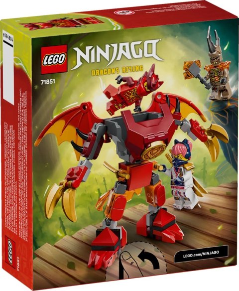 LEGO Ninjago 71851 - Smok-mech Kaia - zestaw bitewny