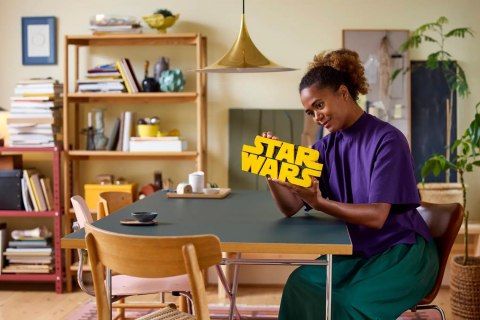 LEGO Star Wars 75407 - Logo Star Wars zbudowane z klocków