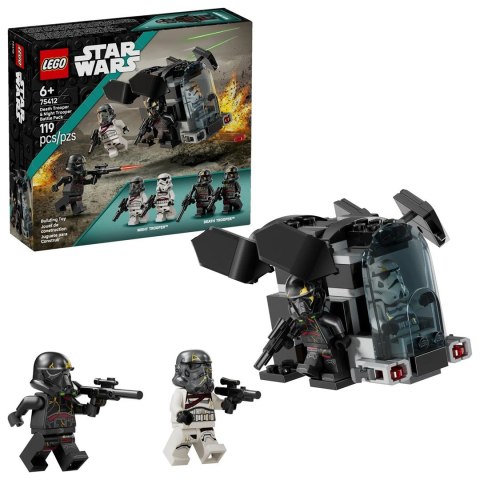 LEGO Star Wars 75412 - Szturmowiec Śmierci i nocny szturmowiec - zestaw bitewny