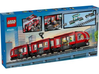 LEGO City 60423 - Tramwaj miejski ze stacją