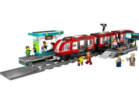 LEGO City 60423 - Tramwaj miejski ze stacją