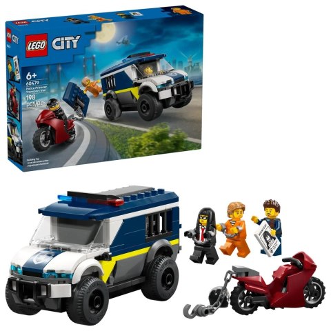 LEGO City 60479 - Furgonetka policyjnego konwoju więziennego